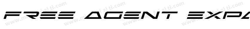 Free Agent Expanded字体转换